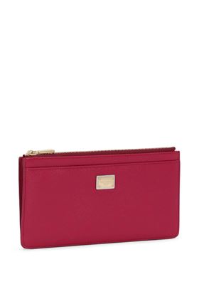 Portafoglio rosso con logo Dolce & Gabbana | BI1265A10018I484